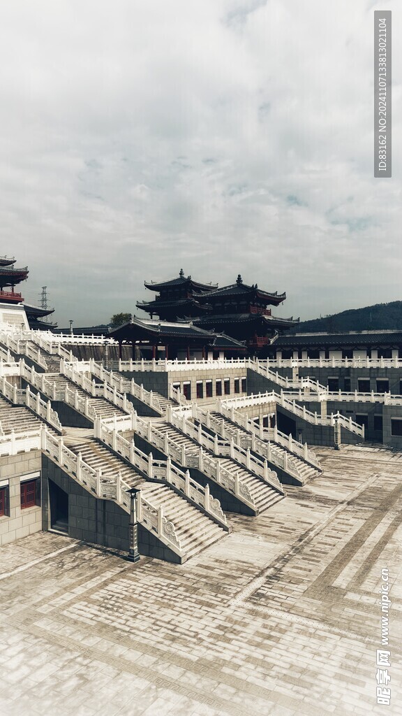 古建筑步行梯