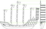 郑和宝船施工图