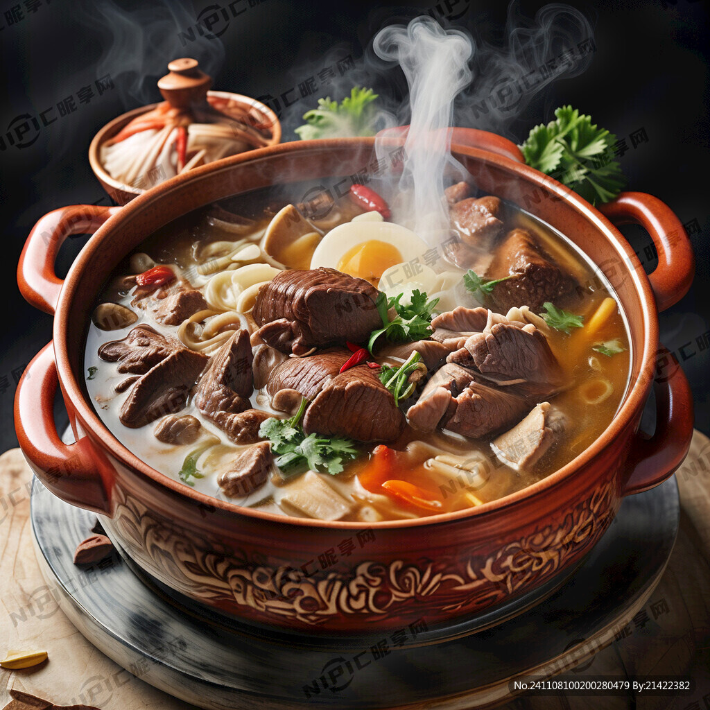 清炖牛羊肉汤锅