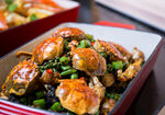 香辣蟹美食