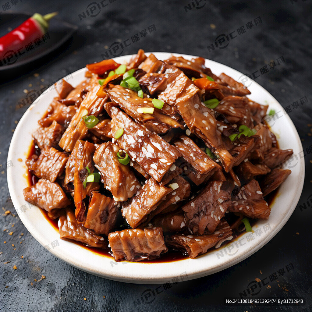 爆汁豆干一块