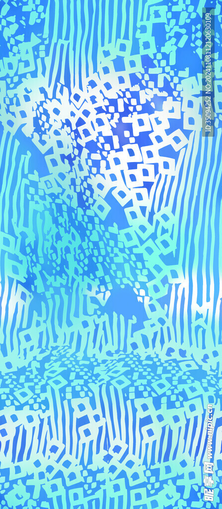几何扎染