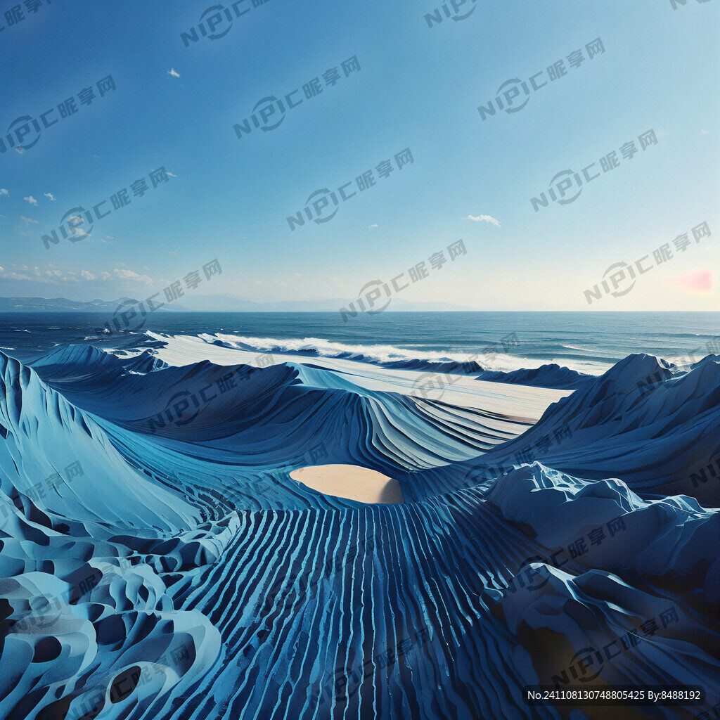 从天空到海洋 蓝调 简约时尚
