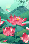立夏插画