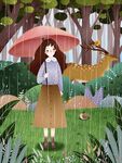 植树节插画