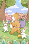 植树节插画