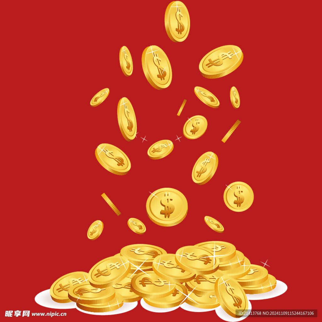 金币钱币素材