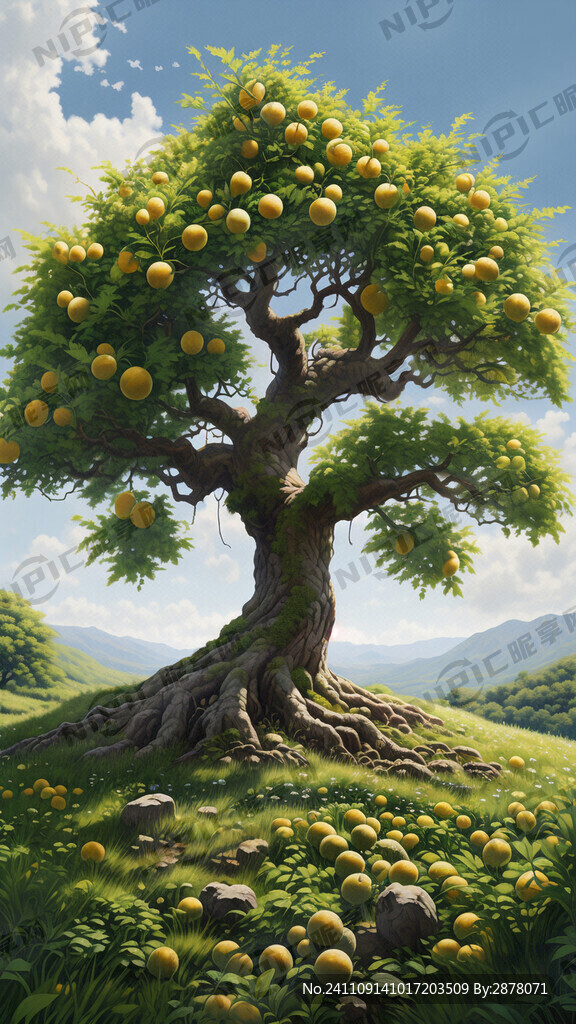 一棵完整的青梅树