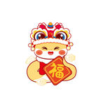 蛇年插画卡通可爱图片素材