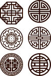 中国风传统古典纹样图案