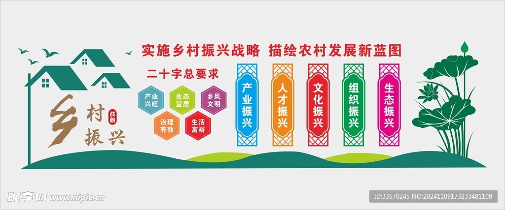 乡村振兴文化墙