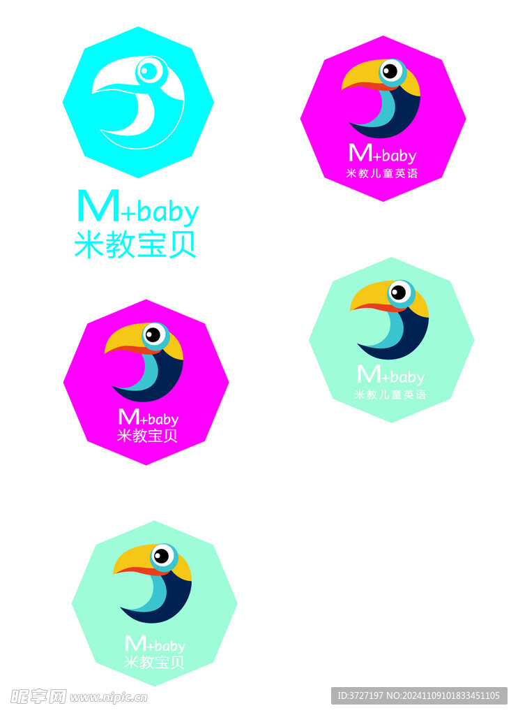 米教儿童英语logo