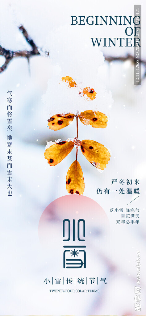 小雪海报