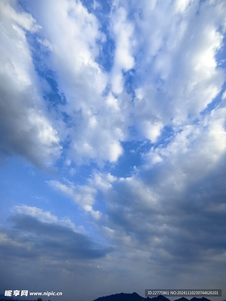 晴朗天空风景