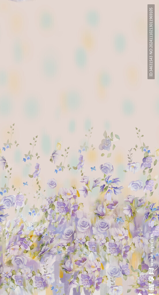 手绘花