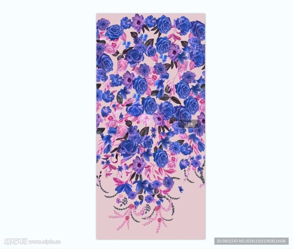 手绘花