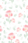 线条花