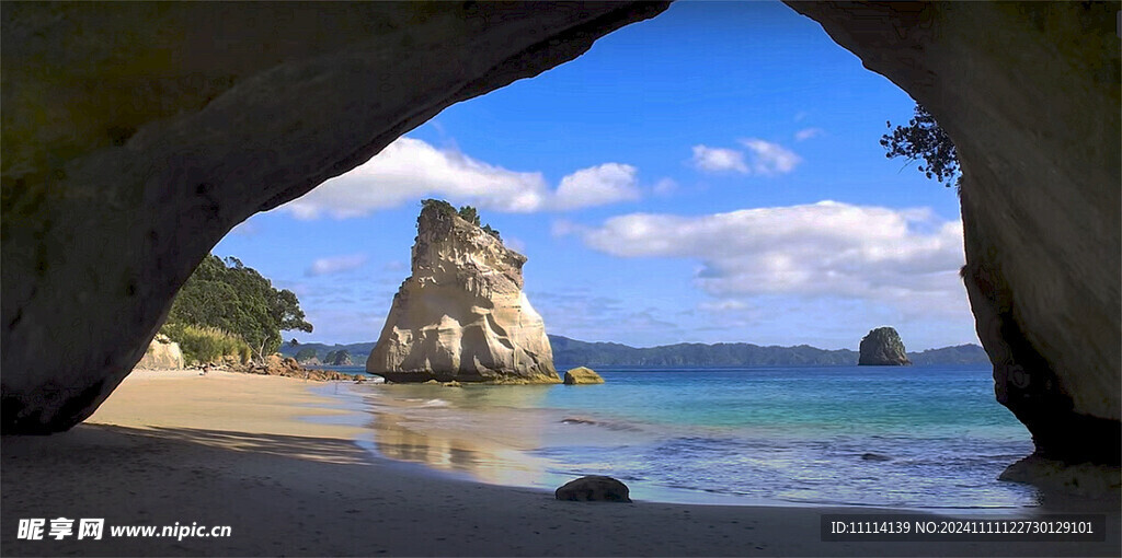 新西兰海边风景