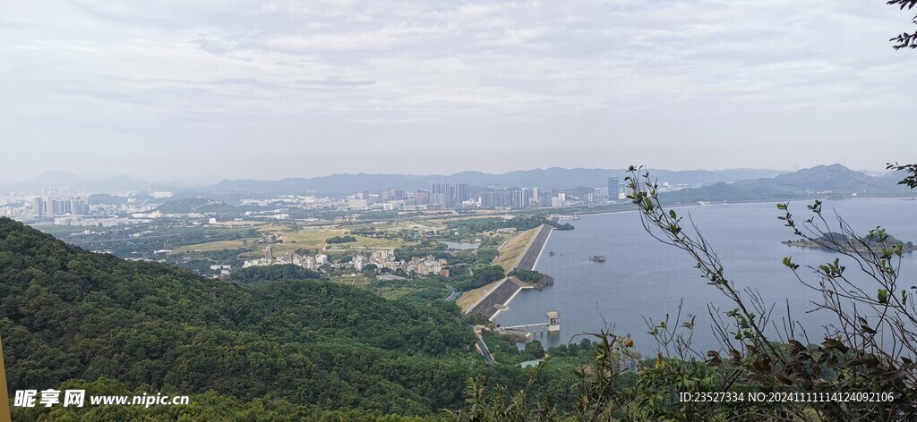 山上远眺