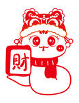 蛇年插画 简笔画线稿 新年图片