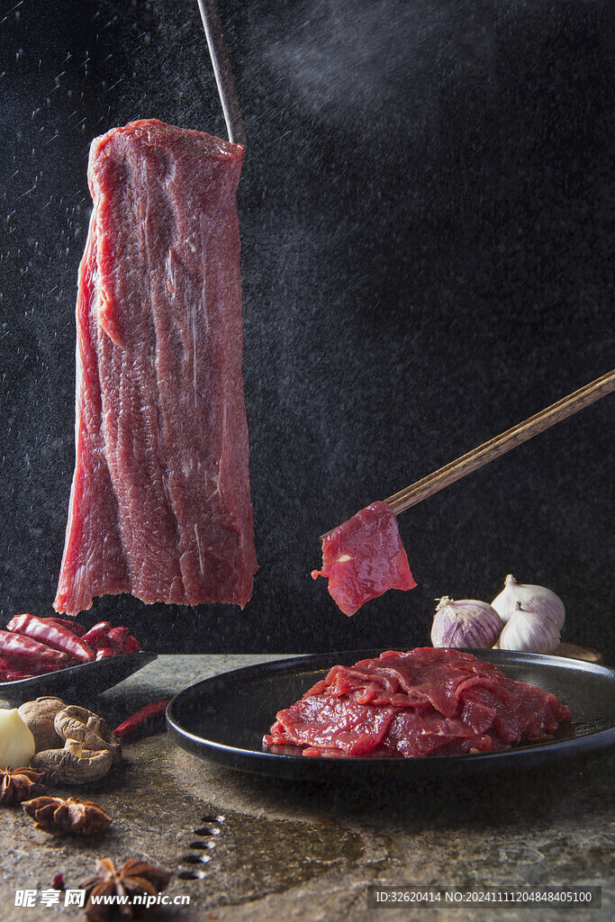 牛肉片 羊肉片