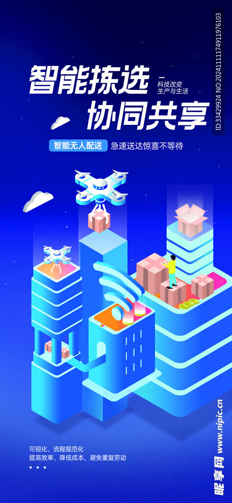 智能科技海报