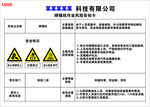 焊锡机作业风险告知卡