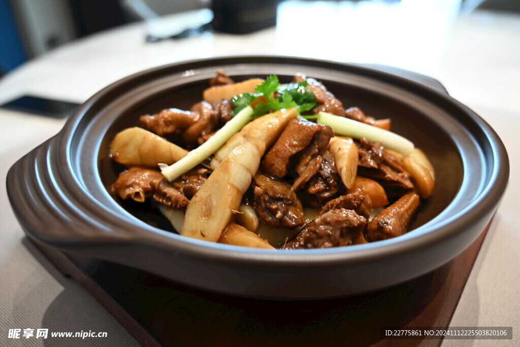 粤式菜品鸭肉煲