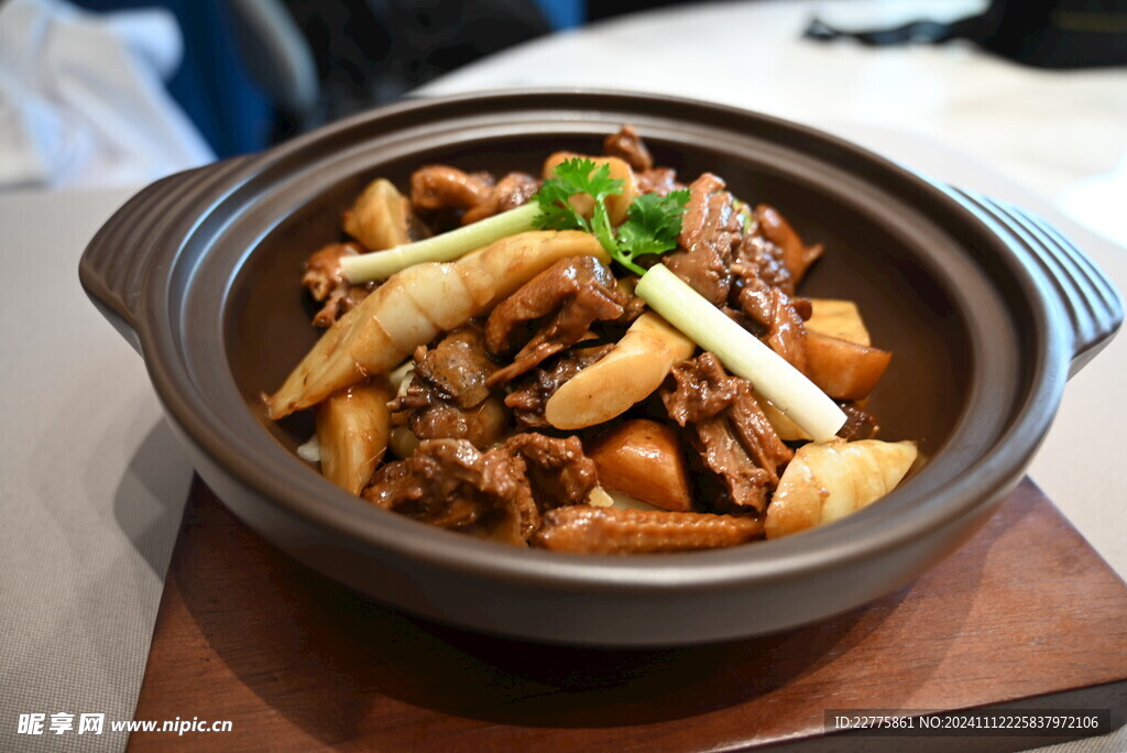 粤式菜品鸭肉煲