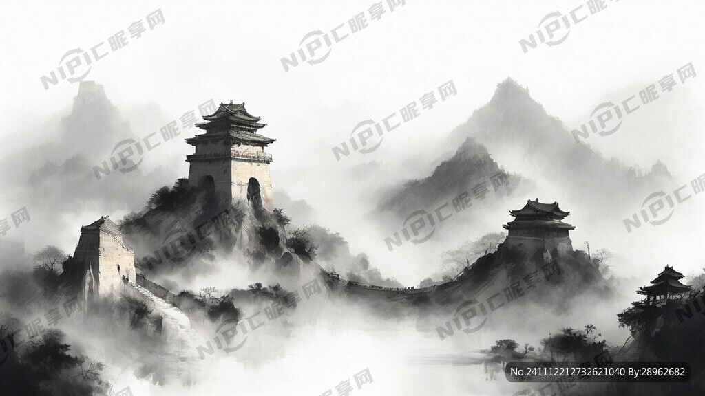 长城简笔画