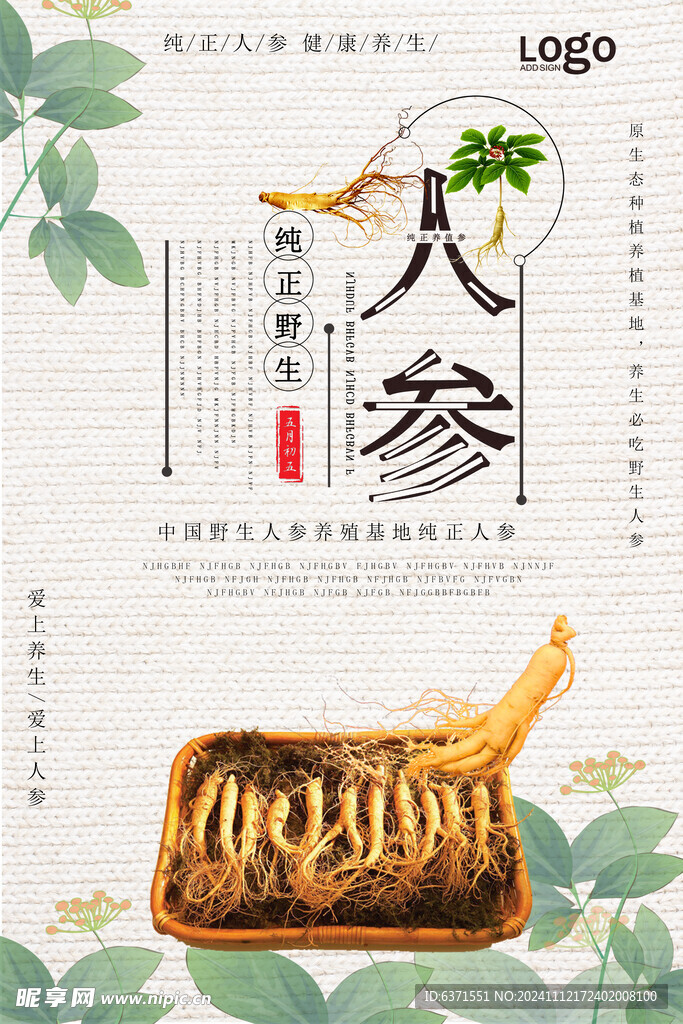 人参海报