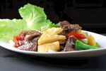 菠萝炒牛肉