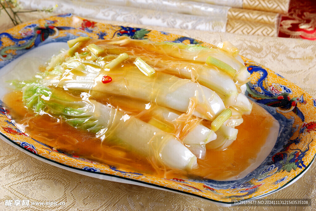 鸡汁大白菜