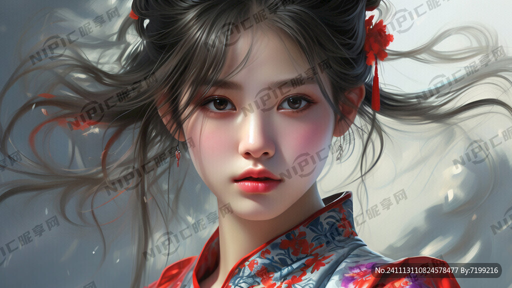 女孩清纯 脸部清晰 眼睛清晰