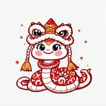 卡通蛇形象