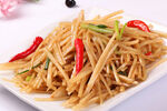         酸辣土豆丝  