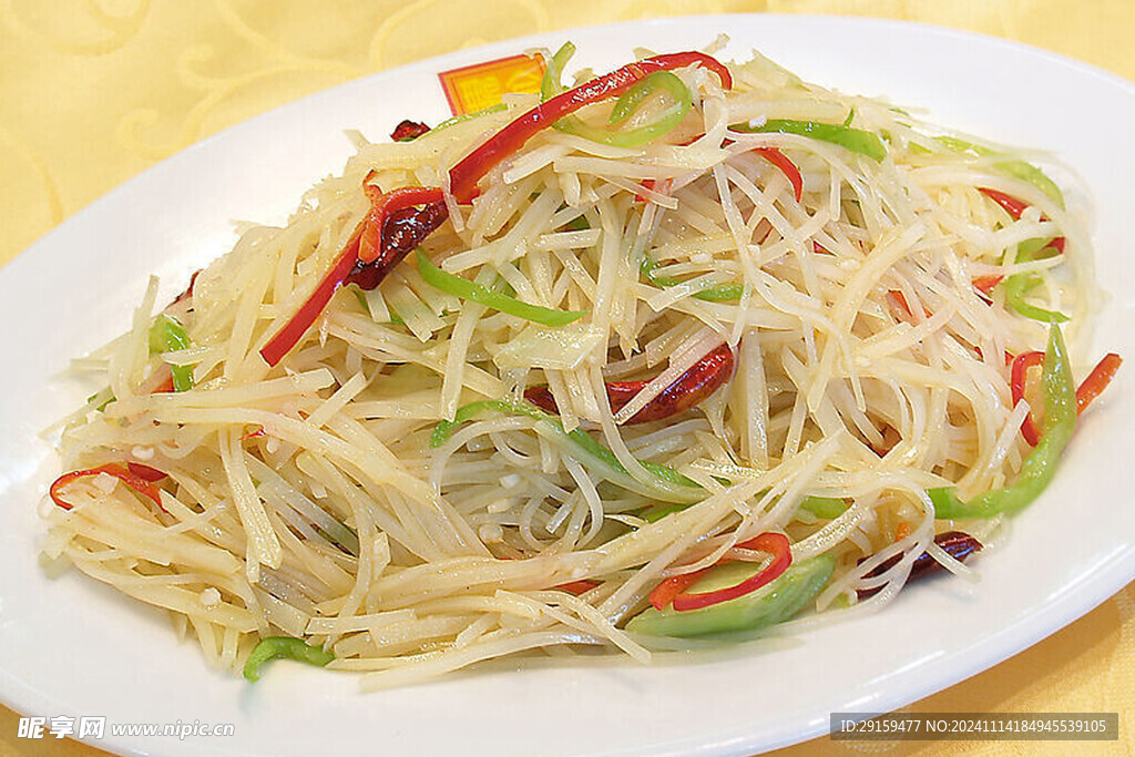         酸辣土豆丝  