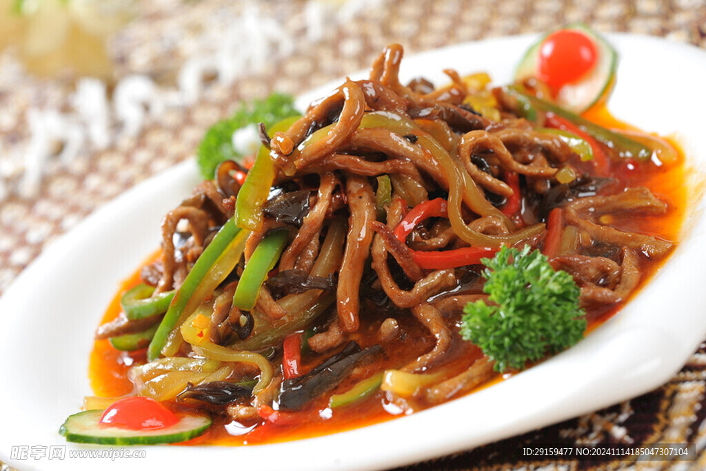          鱼香肉丝  