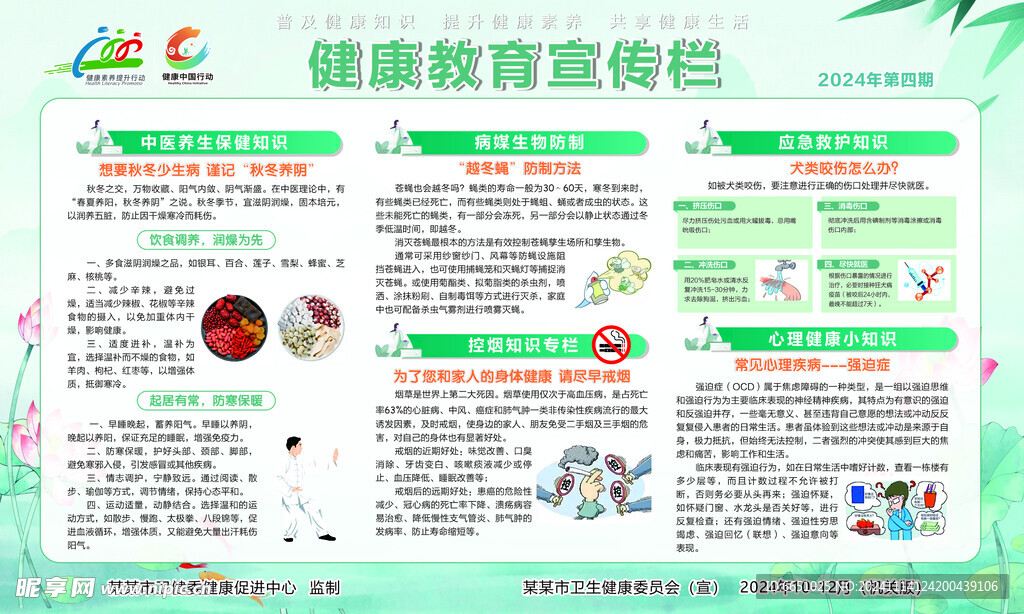 健康教育宣传栏