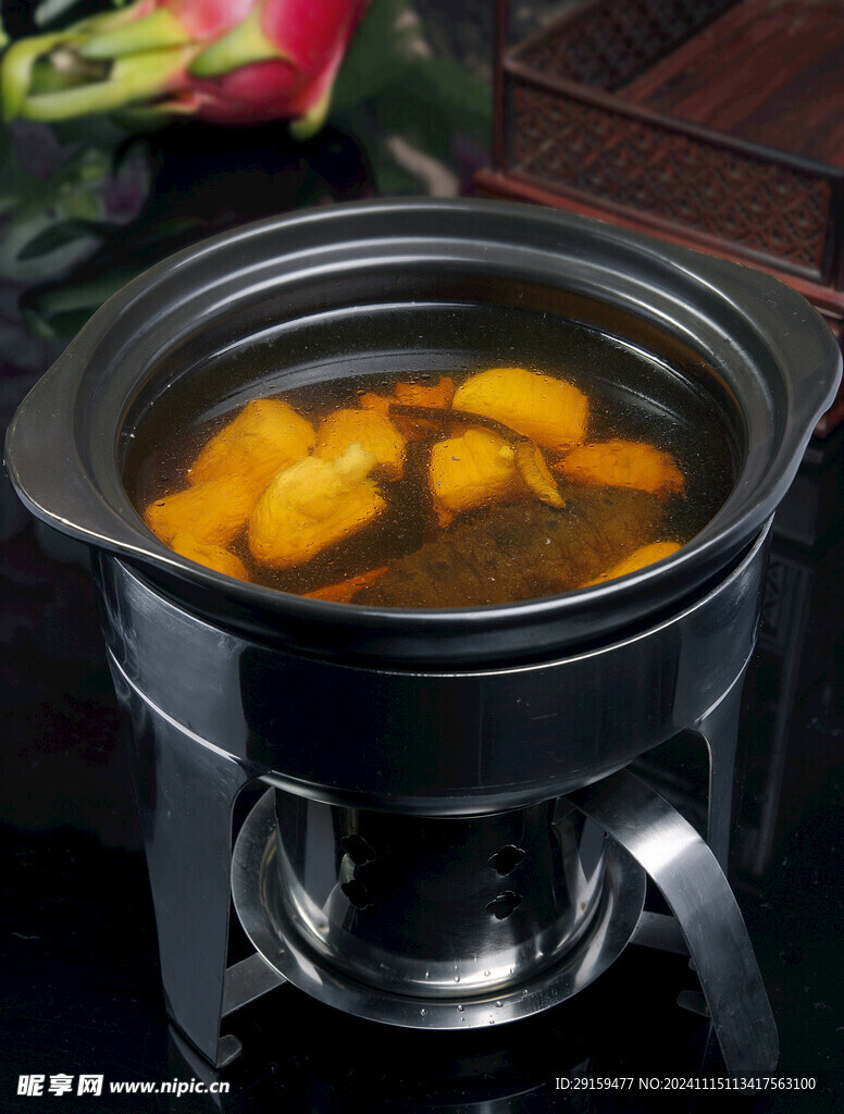 冬虫草炖海参