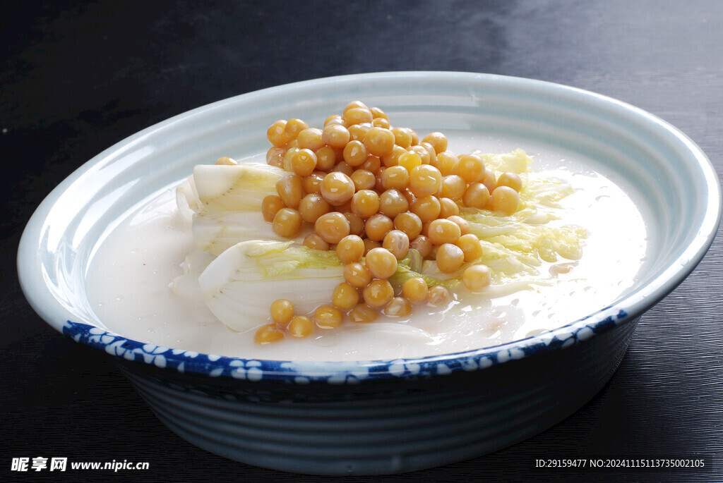 豆汤娃娃菜