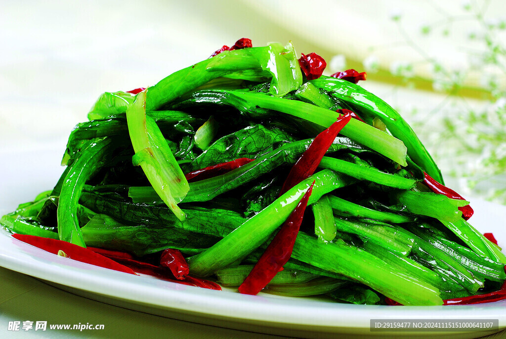 干煸油麦菜