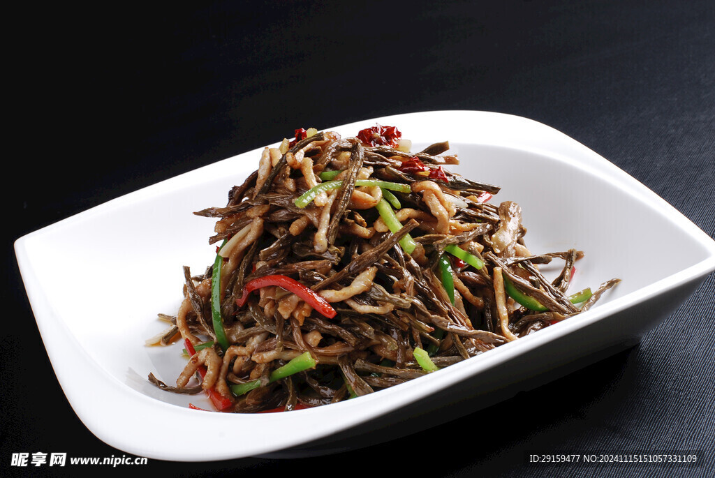 干豇豆炒肉丝