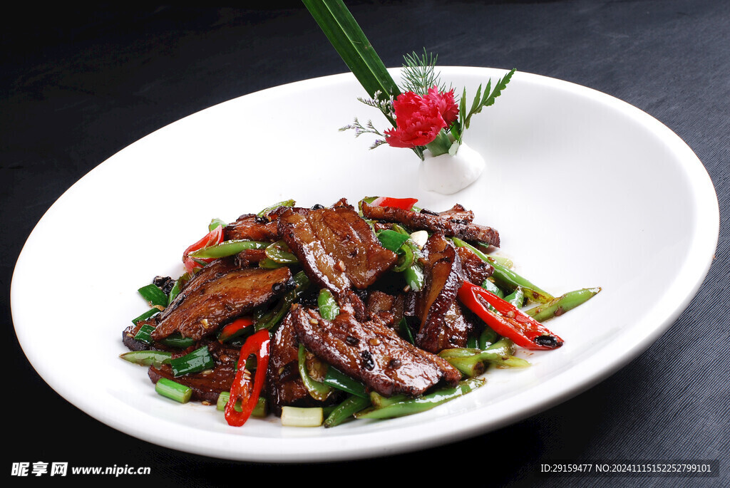 杭椒炒扣肉