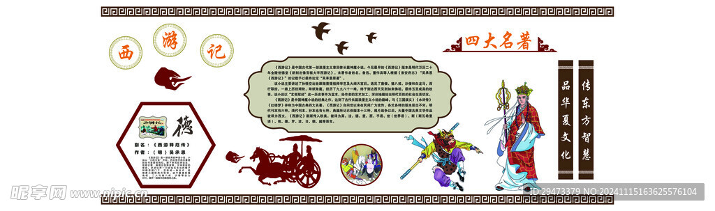 阅览室 校园文化墙