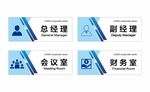 公司科室牌