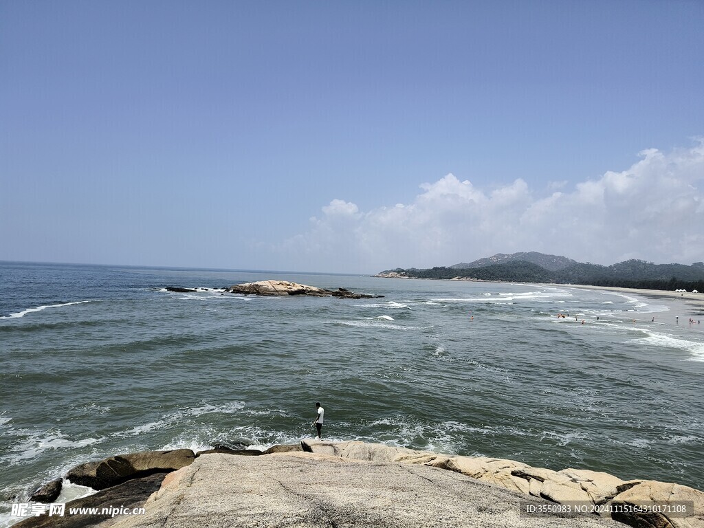 大海 沙滩 海浪