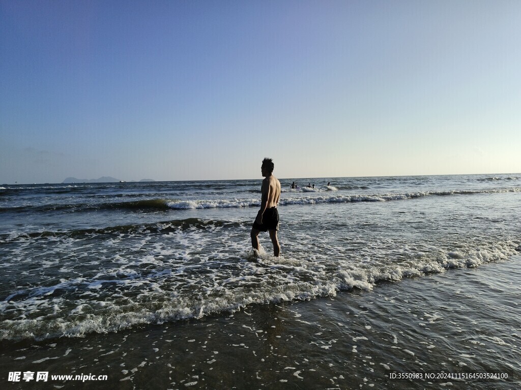 大海 沙滩 海浪