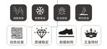 木地板 透明贴 标签 