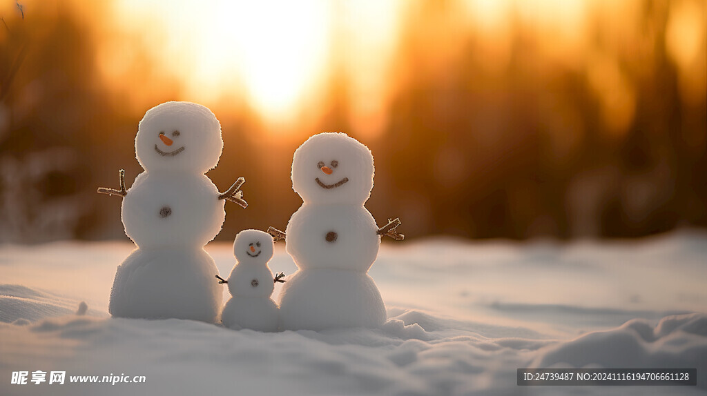 雪人素材